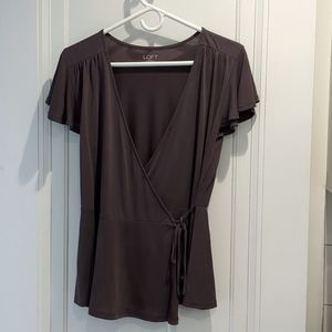 Loft outlet wrap top Xs
